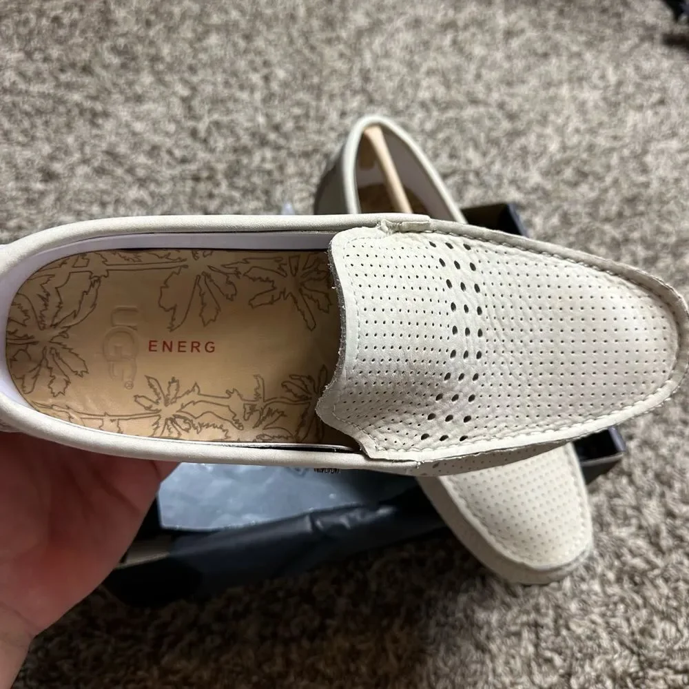 UGG Men’s Bel-Air Venetian Perf Driving Loafers size 7